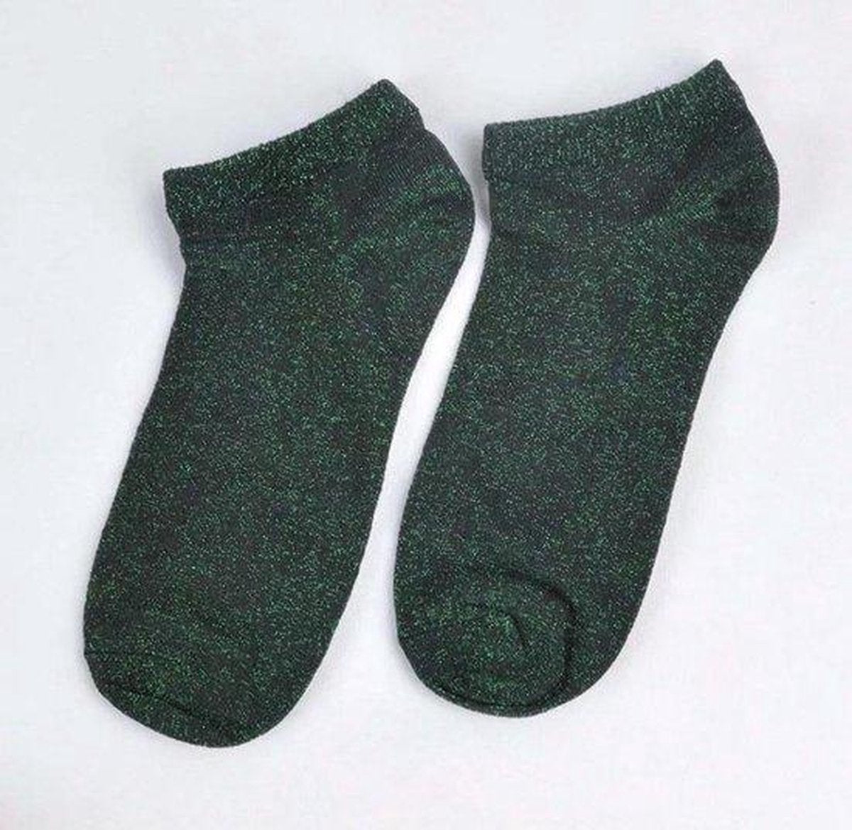 Enkelsokken Glitter - Groen