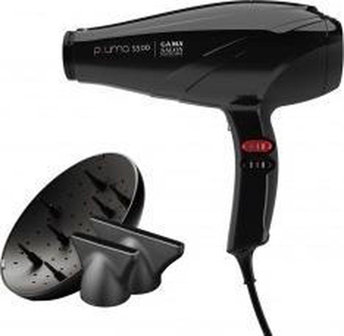 Ga.ma Pluma 5500 Oxy Active Hairdryer Haardroger Black 1stuks