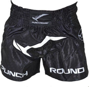 Punch Round Kickboks Broekjes NoFear Zwart Wit M = Jeans Maat 32