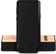 Brainz Powerbank en Speaker Zwart Bamboo