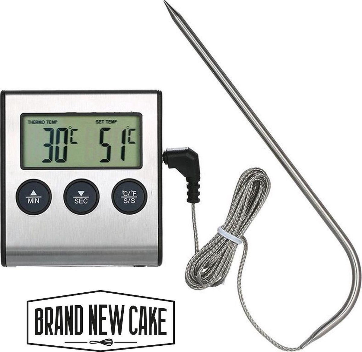 BrandNewCake Digitale Thermometer/Timer -50 tot 300°C