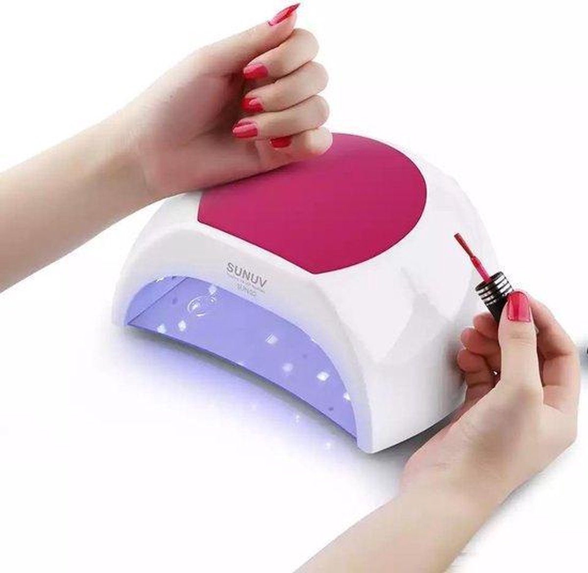 Bomba Nails ® - UV LED Lamp Nagels - Nageldroger - UV Lamp Gel nagels - Met Siliconen Pad - 48W Nagellamp - Nagelverharder - Gel Nagellak - Nagellak droger - Hoge kwaliteit - Salon Kwaliteit