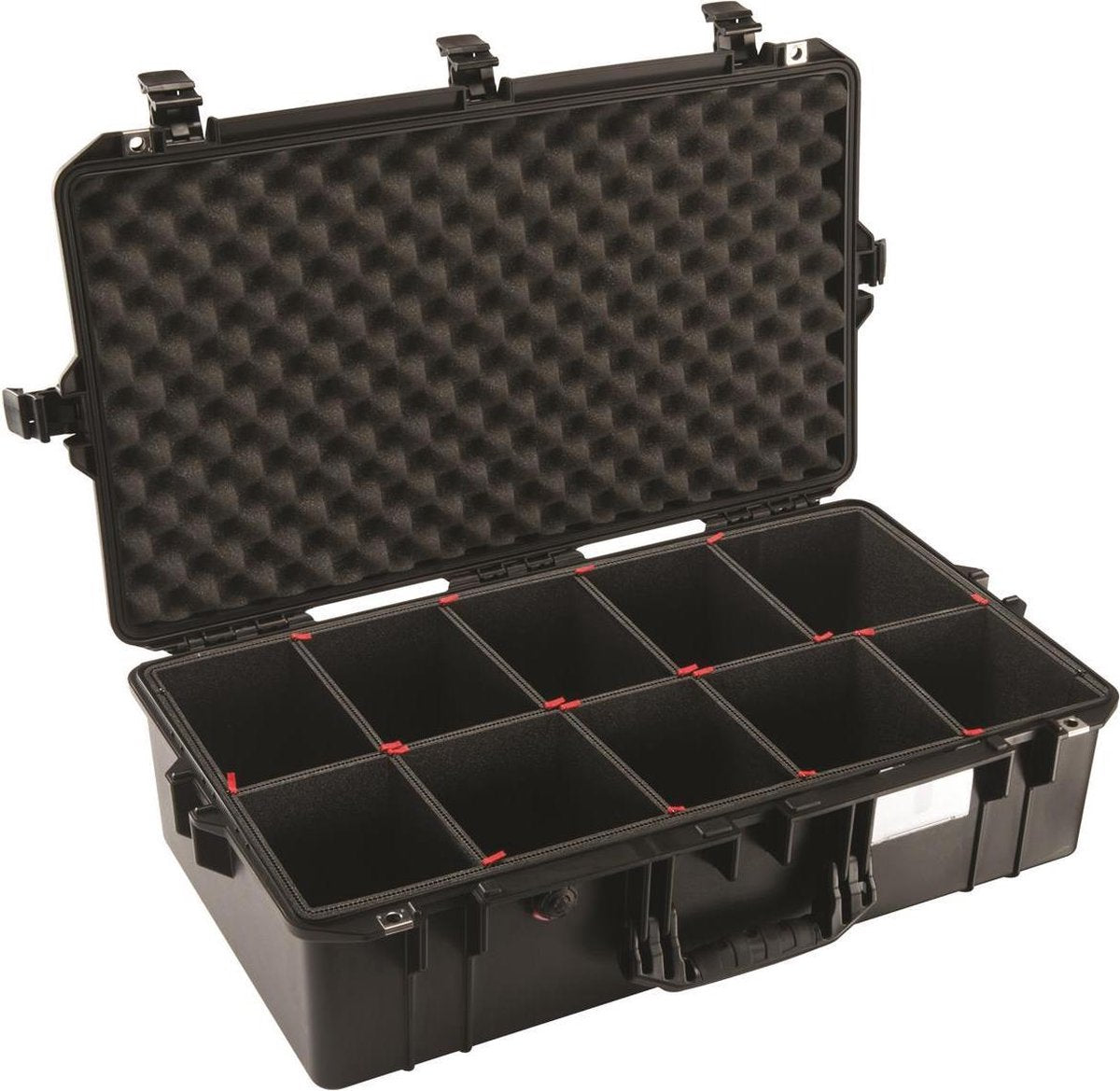 Peli 1605 Air Black lichtste waterdichte camera koffer met TrekPak interieur