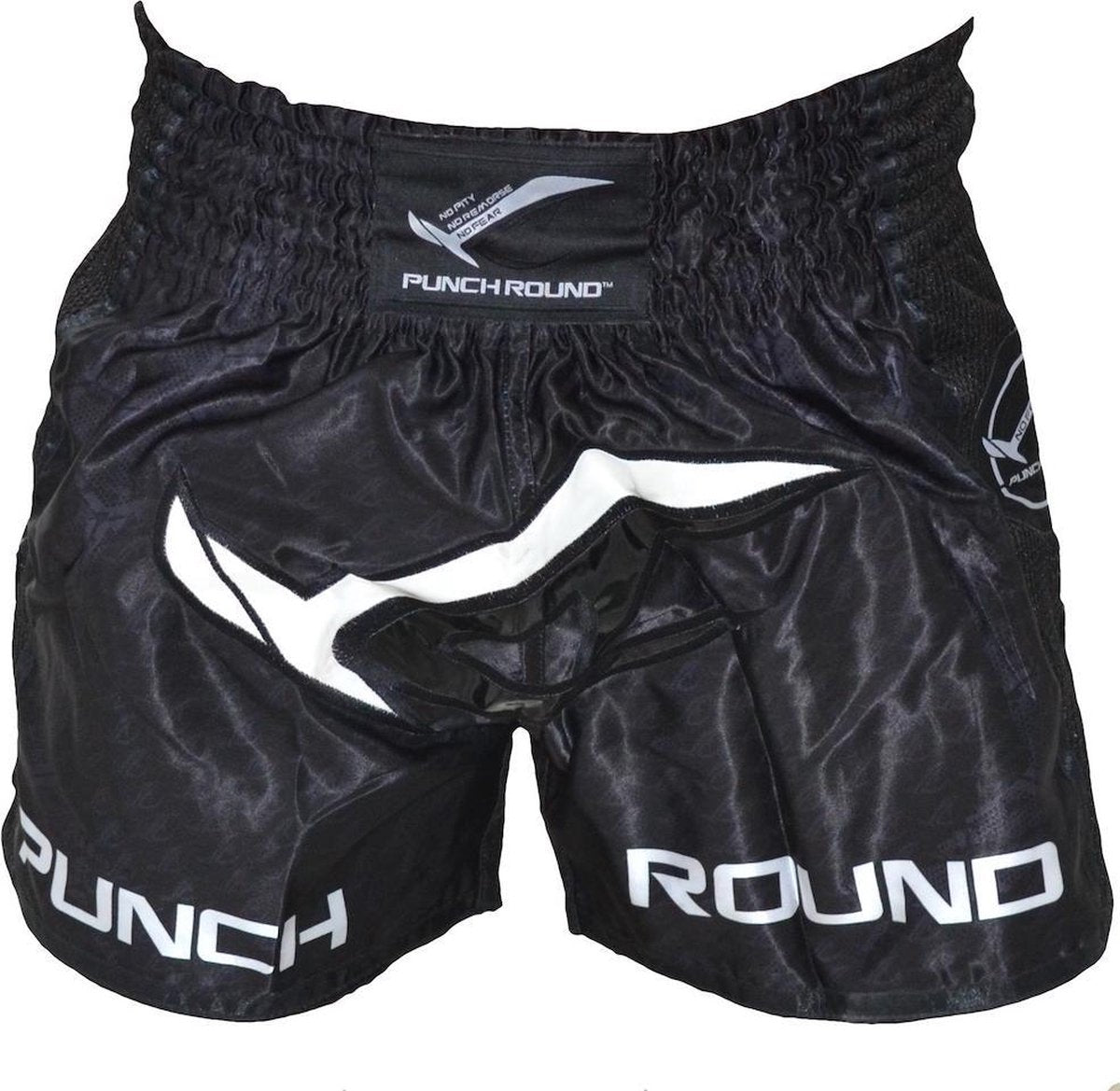 Punch Round Kickboks Broekjes NoFear Zwart Wit S = Jeans Maat 30