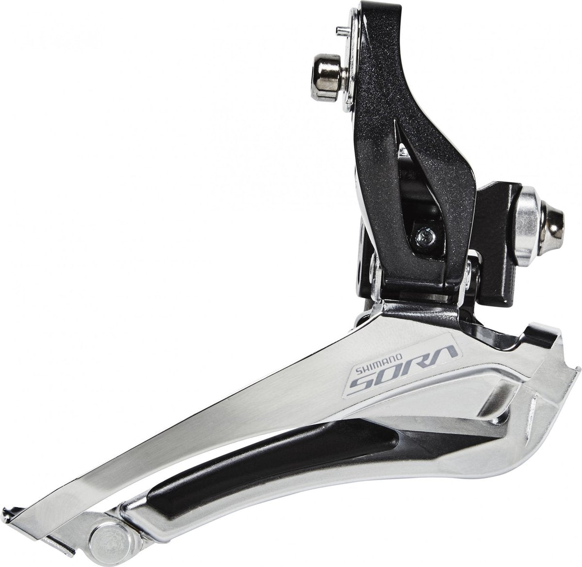 Voorderailleur Shimano Sora FD-R3000 2x9 speed - aanlas - down pull - 46-52T