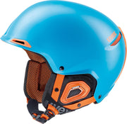 Uvex Skihelm - Unisex - blauw/oranje L: 59-62cm