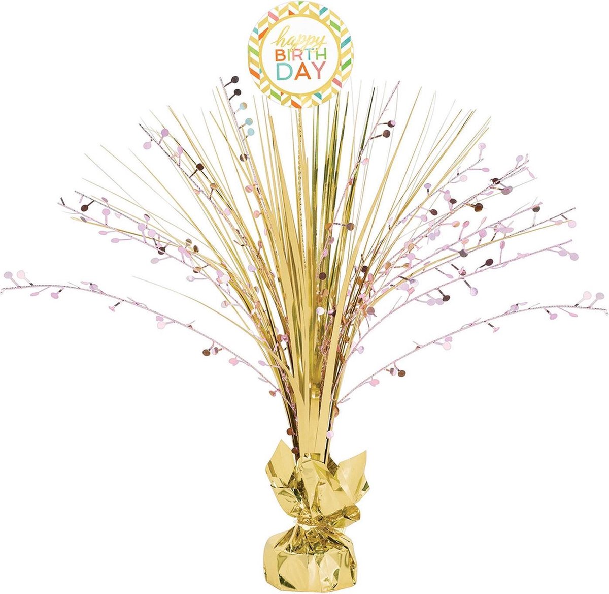 Verjaardag Tafeldecoratie Happy Birthday 46cm