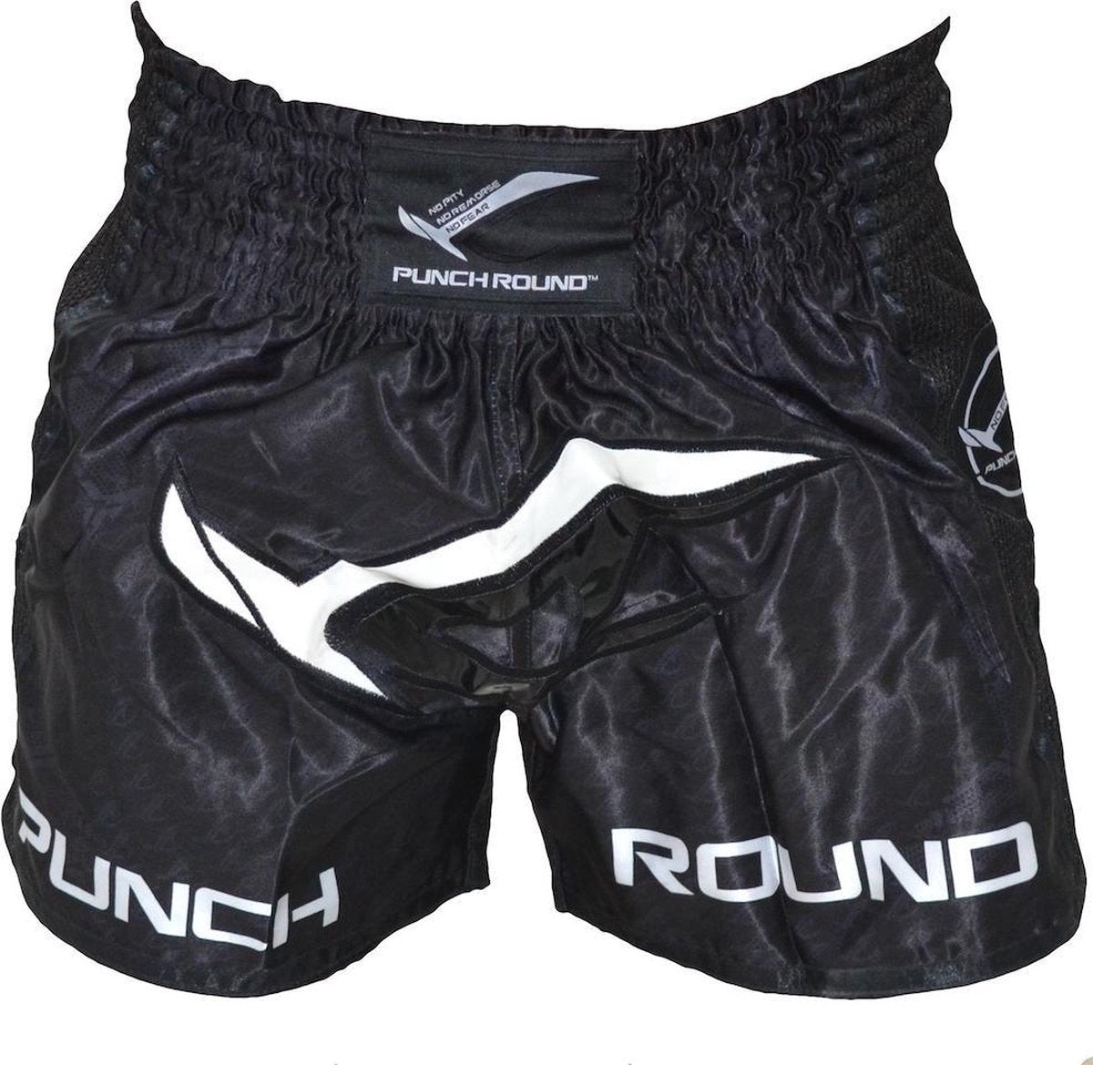 Punch Round Kickboks Broekjes NoFear Zwart Wit L = Jeans Maat 34
