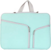 Mobigear Neopreen Laptoptas Turquoise voor Macbook Air / Pro 13 inch