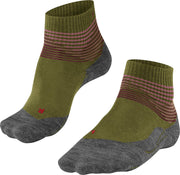 FALKE TK5 Short Offset Dames Wandelsokken - Greenery - Maat 41-42