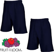 Fruit of the Loom (2 Pack) Korte Broeken Blauw Maat S