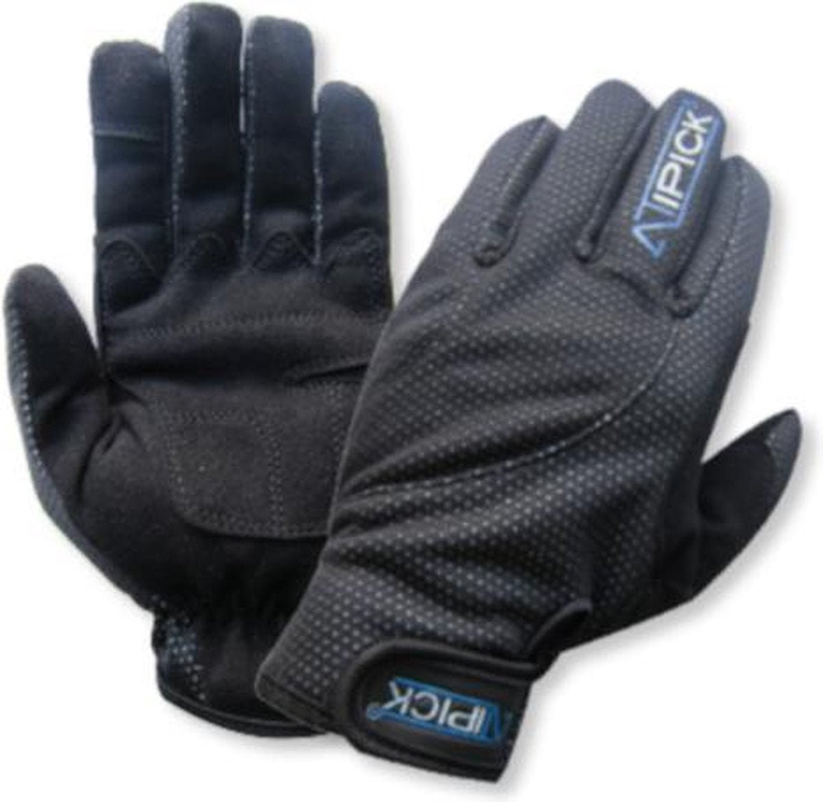 Atipick Fietshandschoenen Polyester/fleece Zwart Maat Xl