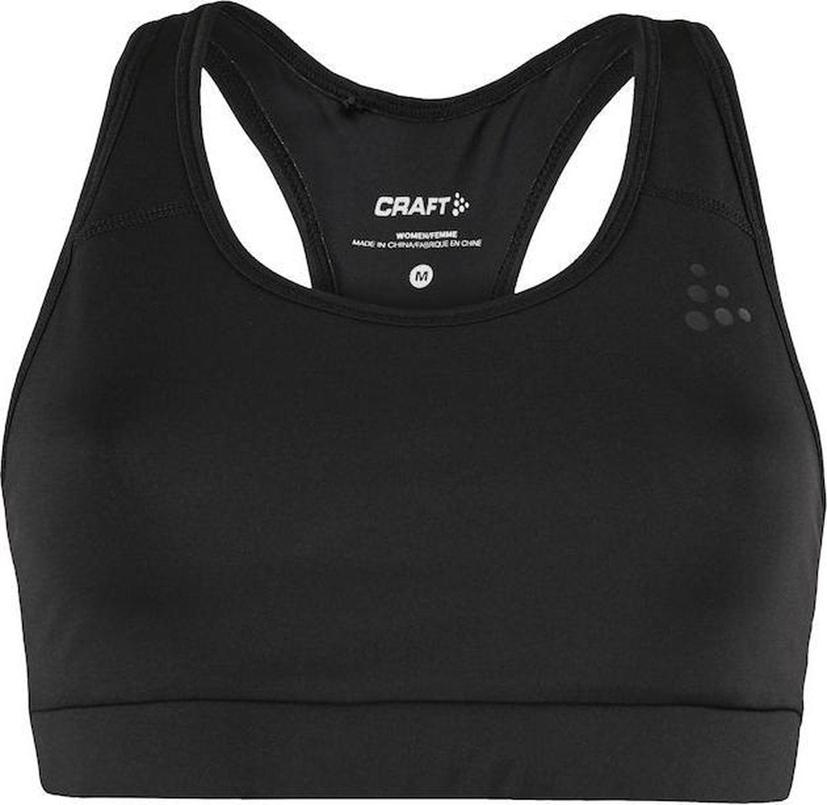 Craft Training Bra Sportbeha Dames - Black