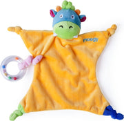 Miniland Knuffeldoekje Moogy 25 Cm Oranje/groen