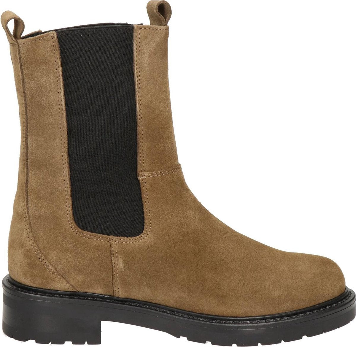 Nelson dames chelseaboot - Cognac - Maat 38
