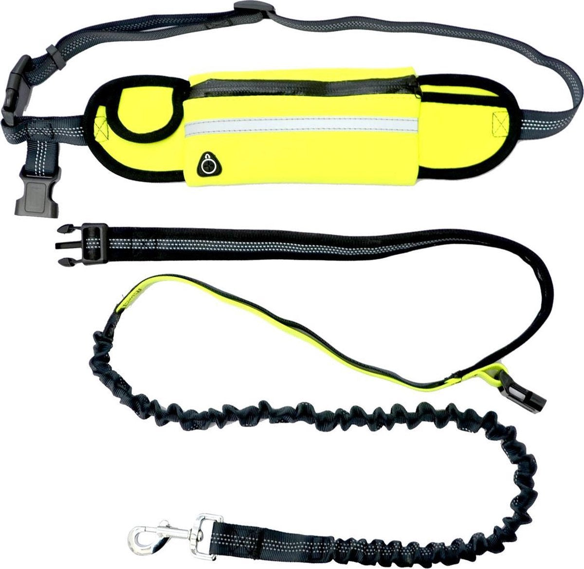 xl jogging hond riem 162-225 cm bungee lijn lijn 162-225 cm bungee leash buikband honden yoggingl...