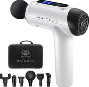 Maicura® Massage Gun - Professioneel Massage Apparaat - Sport en Relax Massage - Koffer - Wit