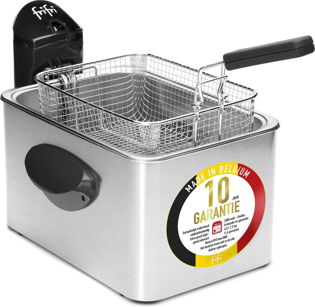 FriFri 5848 - Frituurpan - Zilver
