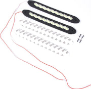 2 STKS 10W Ice Blue Light COB LED Dagrijverlichting