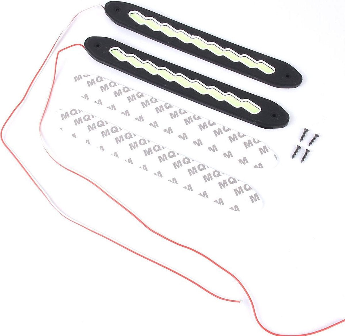 2 STKS 10W Ice Blue Light COB LED Dagrijverlichting