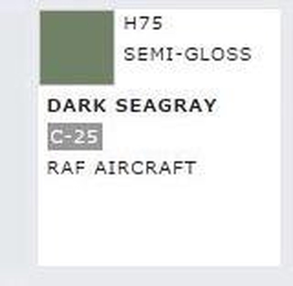Mrhobby - Aqueous Hob. Col. 10 Ml Dark Seagray (Mrh-h-075)