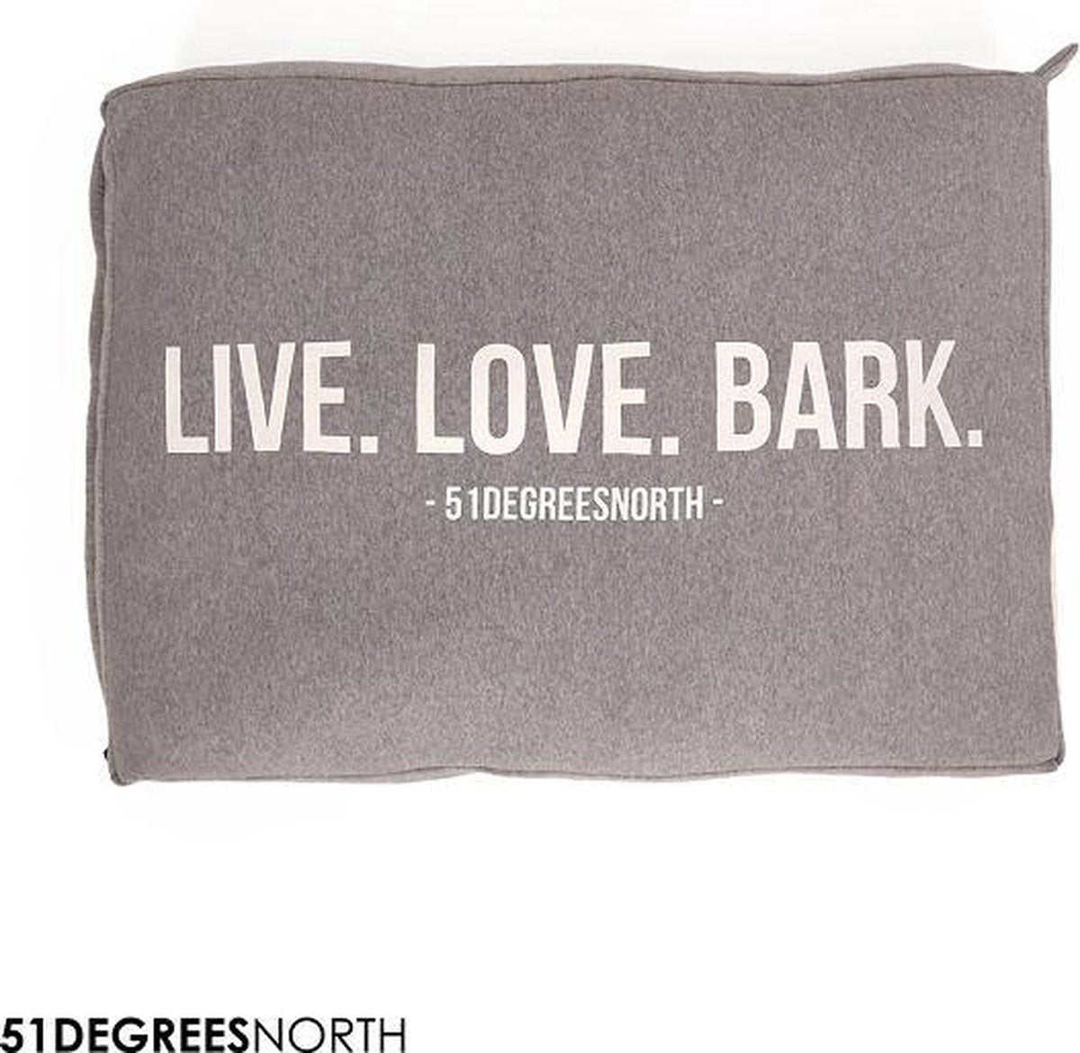 51DN Boxpillow Sweater Live-Love- Bark S: 80x60cm