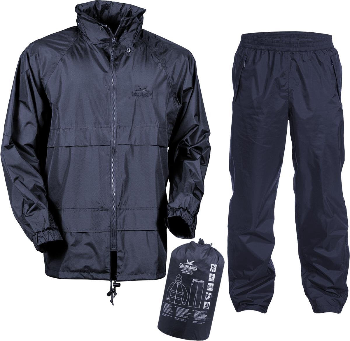 Greenlands Classic - Regenpak - Kinderen - Maat 152 - Blauw