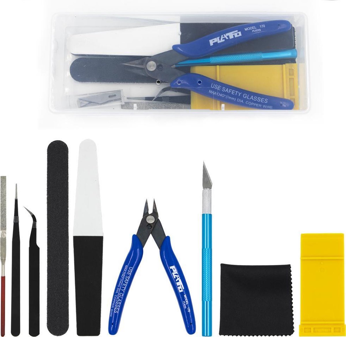 MMOBIEL 14 stuks Gundam Model Tool Kit Hobby Set voor Advanced Model Bouw en Reparatie