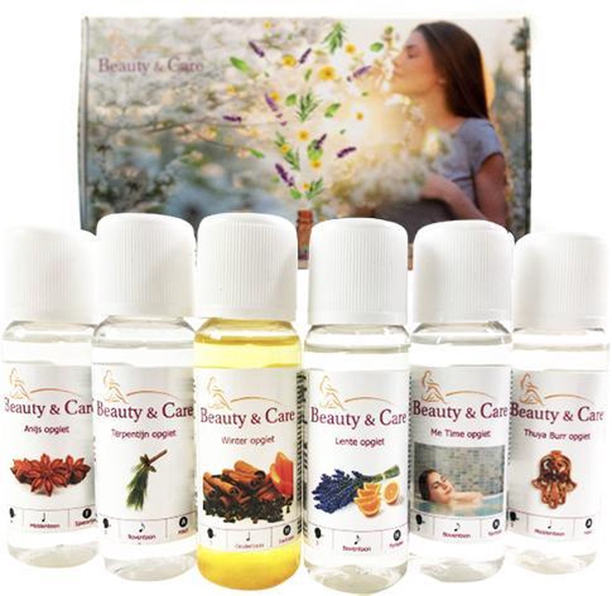 Beauty & Care - Cadeaupakket sauna natuurlijk - 1 Set