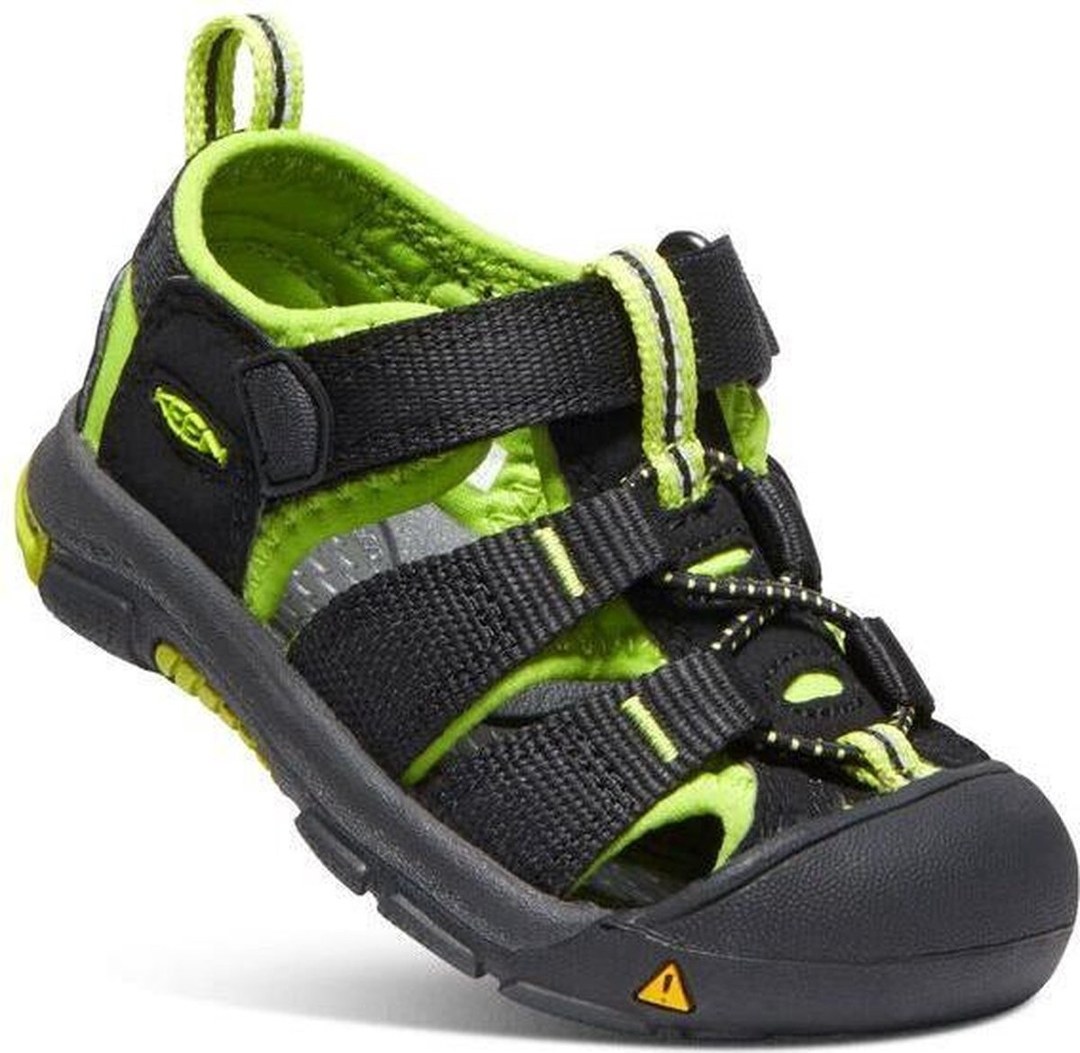 Keen Kids Newport H2 Sandalen Zwart / Groen Maat US4 EU19