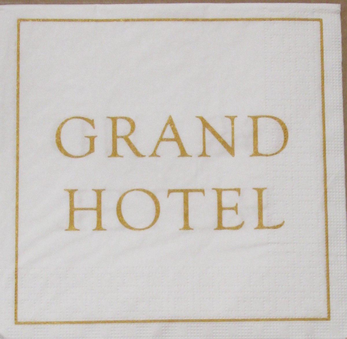 Servetten Grand Hotel 33 x 33 cm