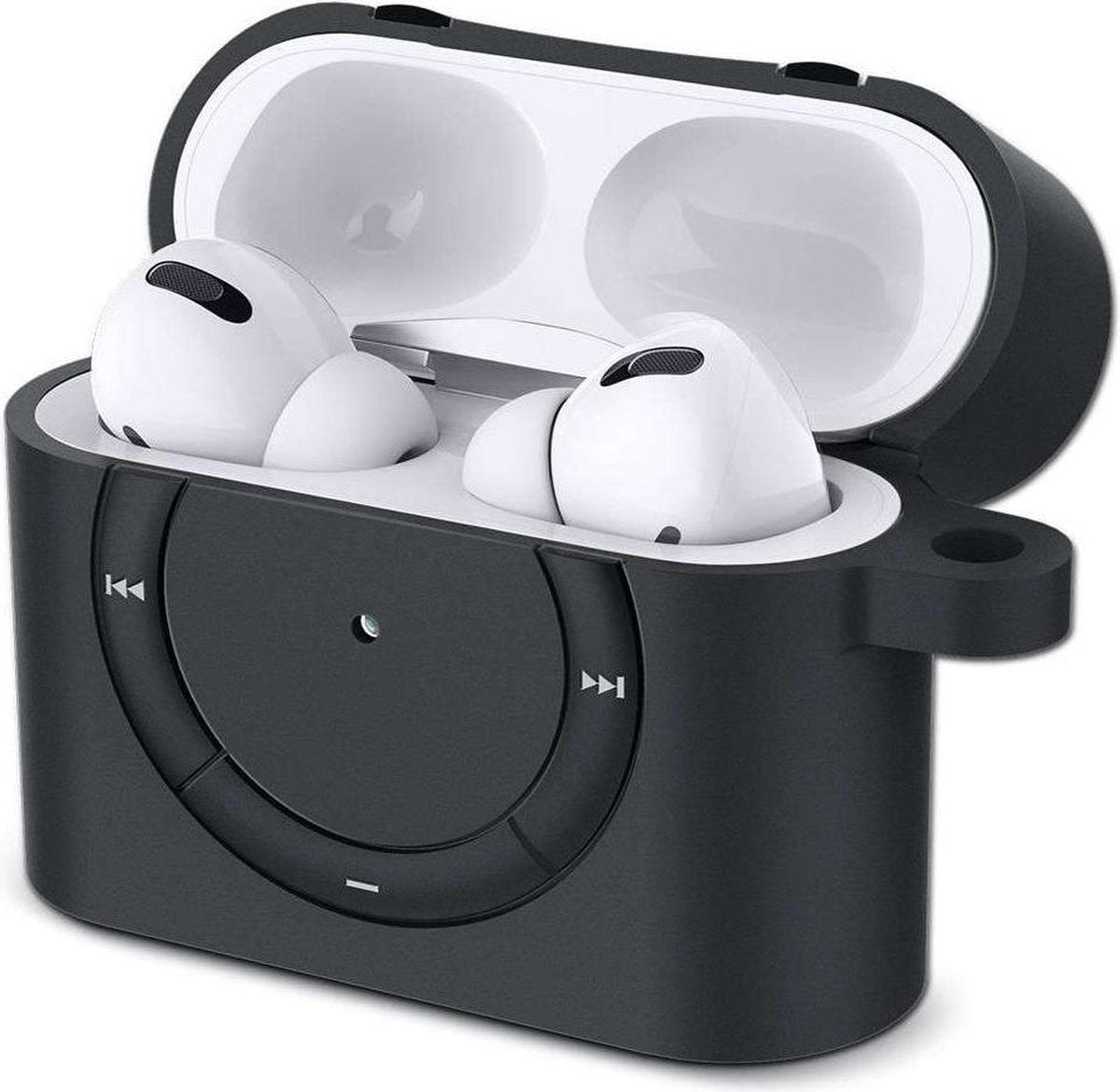 Spigen Classic Shuffle Apple AirPods Pro Case - Zwart