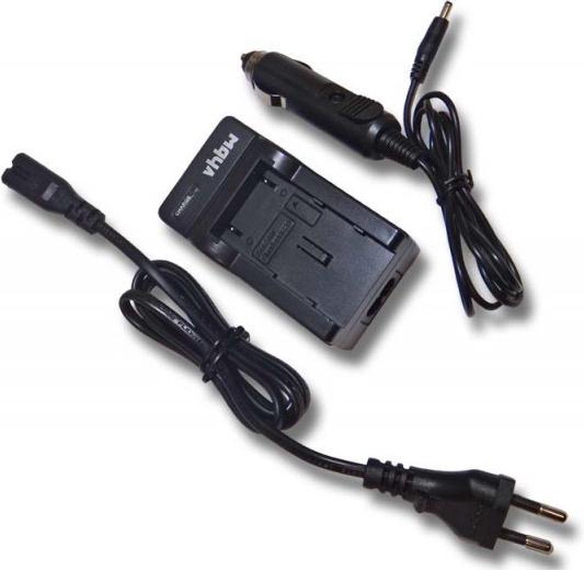 VHBW Camera accu snellader compatibel met Sony NP-BN1 accu