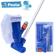 Poola Zwembad stofzuiger - Zwembad bodem reiniging - Inclusief 5-delige steel (140cm) - Bodemzuiger zwembad - Zwembadstofzuiger - Zwembad onderhoud - Blauw