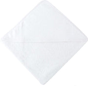 Badstof Baby Handdoek - Omslagdoek - Badcape | 70x70 cm | WIT