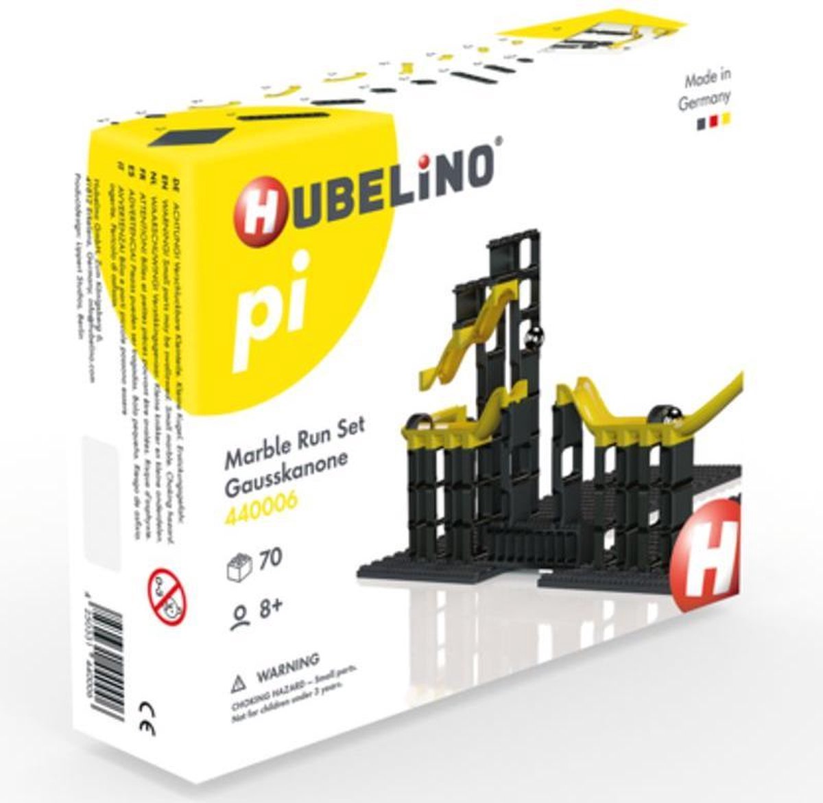Hubelino Pi onderdelenset 70 dlg kanon