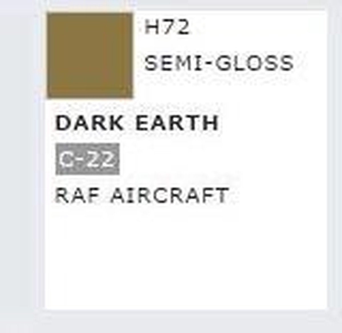 Mrhobby - Aqueous Hob. Col. 10 Ml Dark Earth (Mrh-h-072)