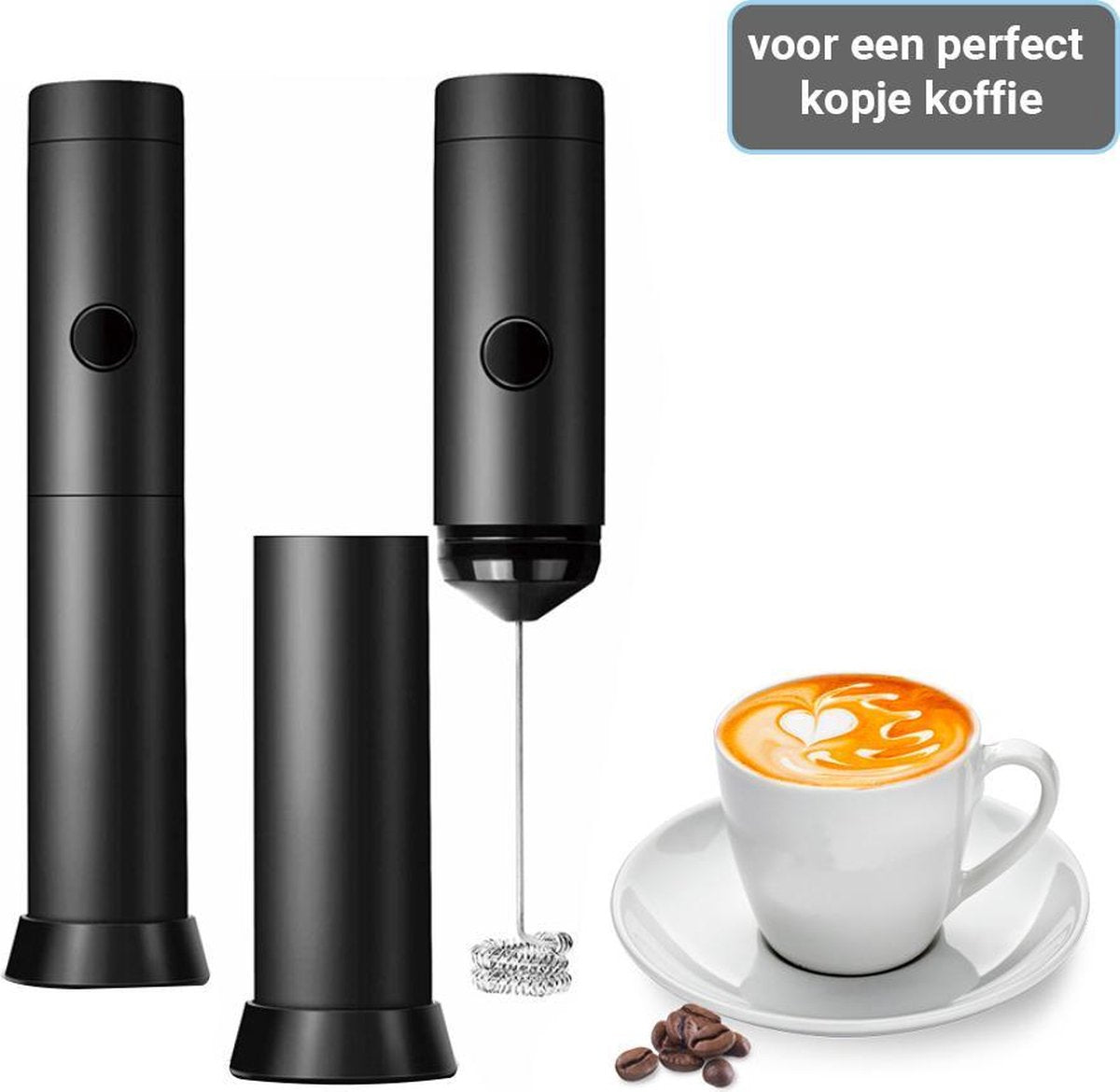 Elektrische Melkopschuimer - Melkschuimer - Multifunctioneel - Koffie