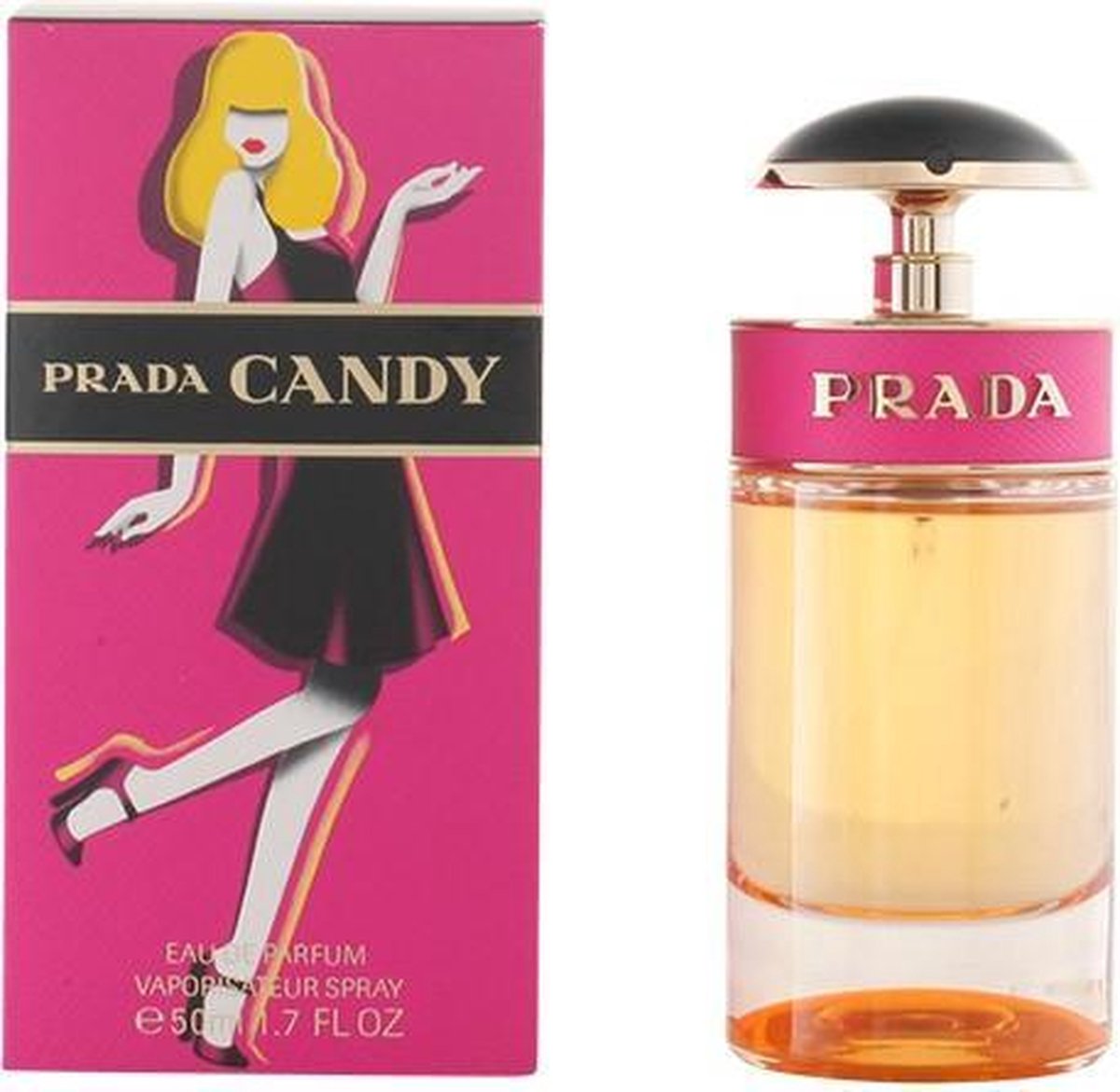 MULTI BUNDEL 2 stuks PRADA CANDY eau de parfum spray 50 ml