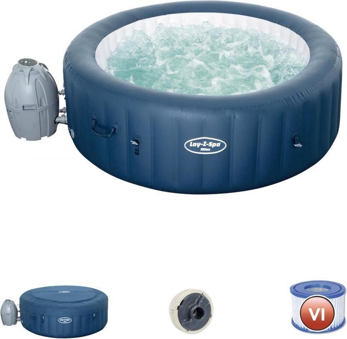 Lay-Z-Spa Milan Jacuzzi BESTWAY