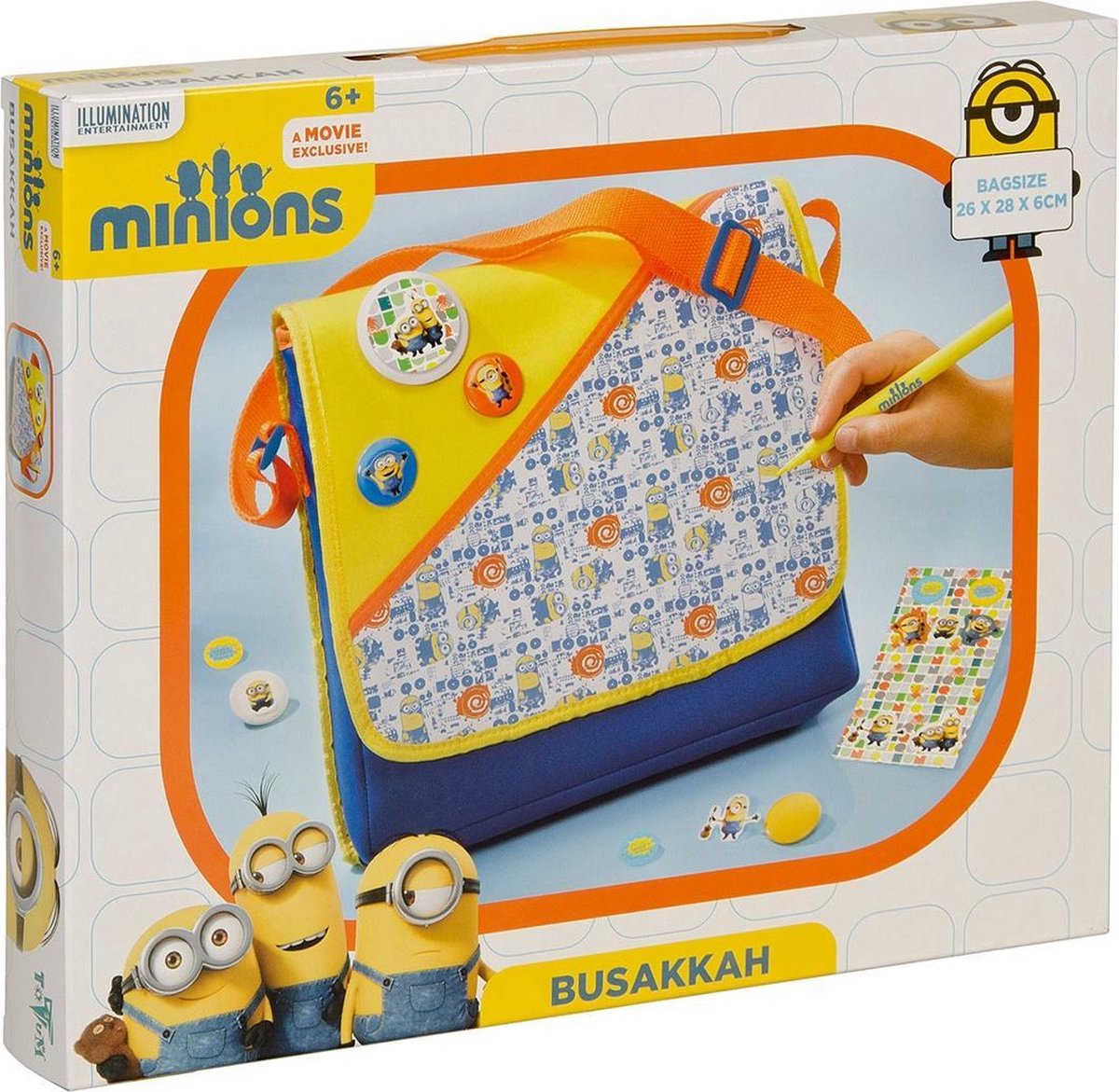 Minions Busakkah - Versier je eigen Minions tas