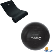 Tunturi - Fitness Set - Fitnessmat 160 x 60 x 0