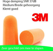 40 paar - 3M 1100 oordopjes slapen - hoge demping - super comfortabel