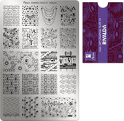 Moyra Stamping Plate 33 Rivalda