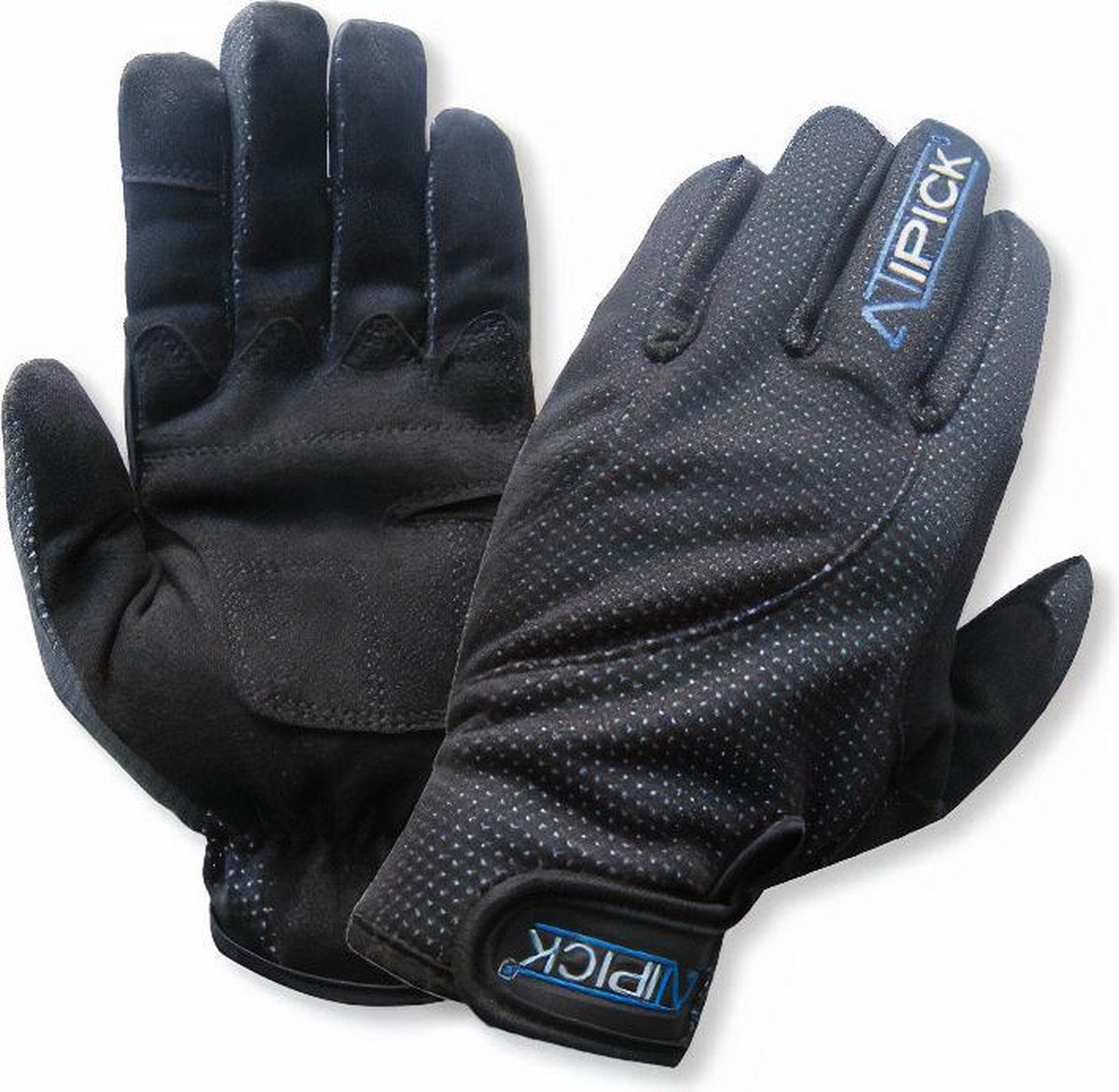 Atipick Fietshandschoenen Cold Polyester Zwart Maat S