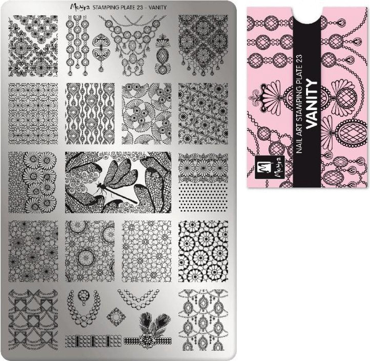 Moyra Stamping Plate 23 Vanity