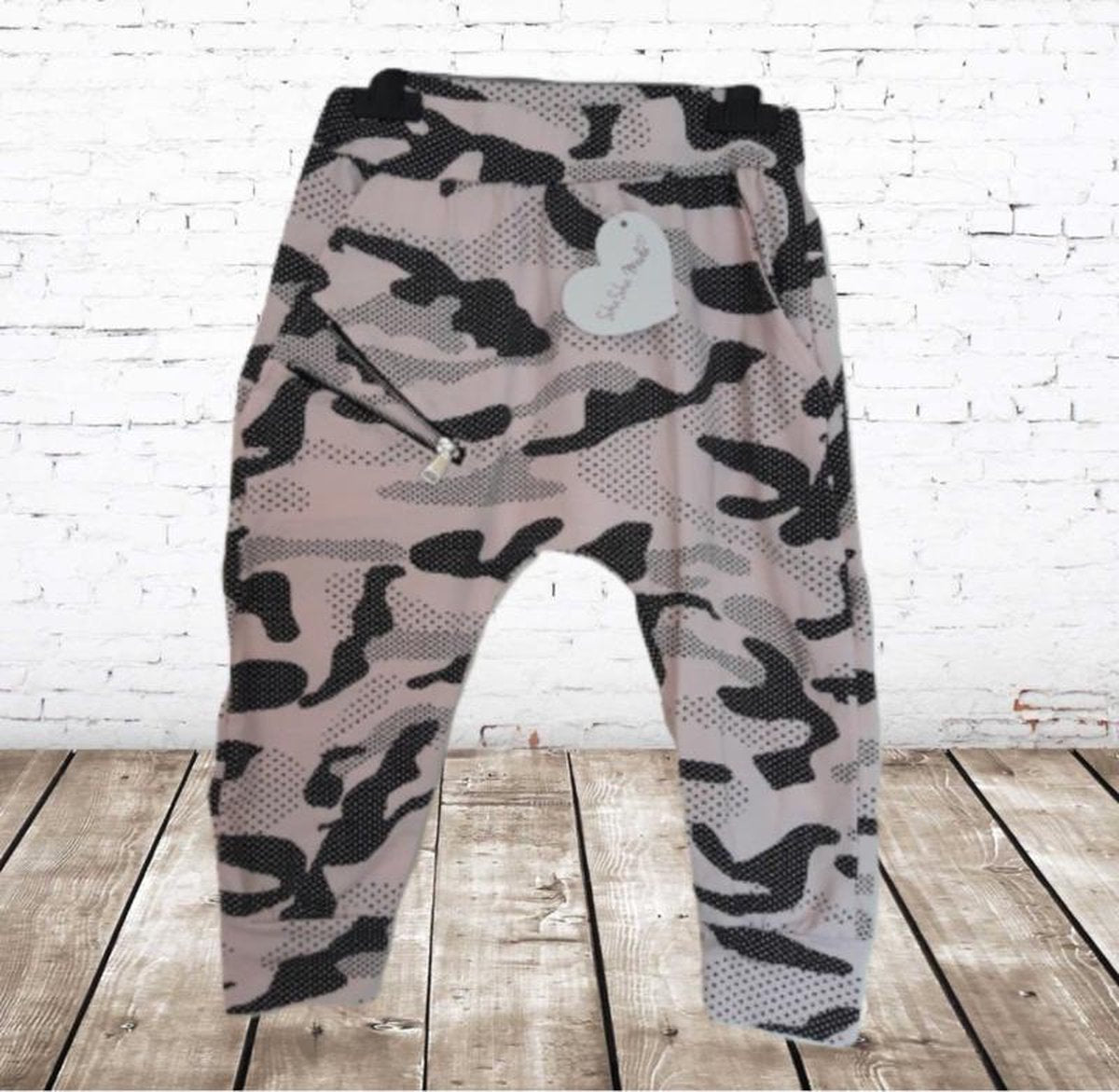 Papillon Baggy broek army roze - 98/104