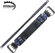 Weerstandsbanden - Barbell Set - Verstelbaar en Multifunctioneel - tot 48kg - Halter - Opbergtas