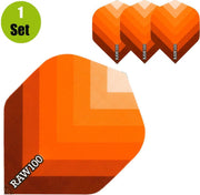 Raw100 Arrow Dart Flights - Oranje- ()