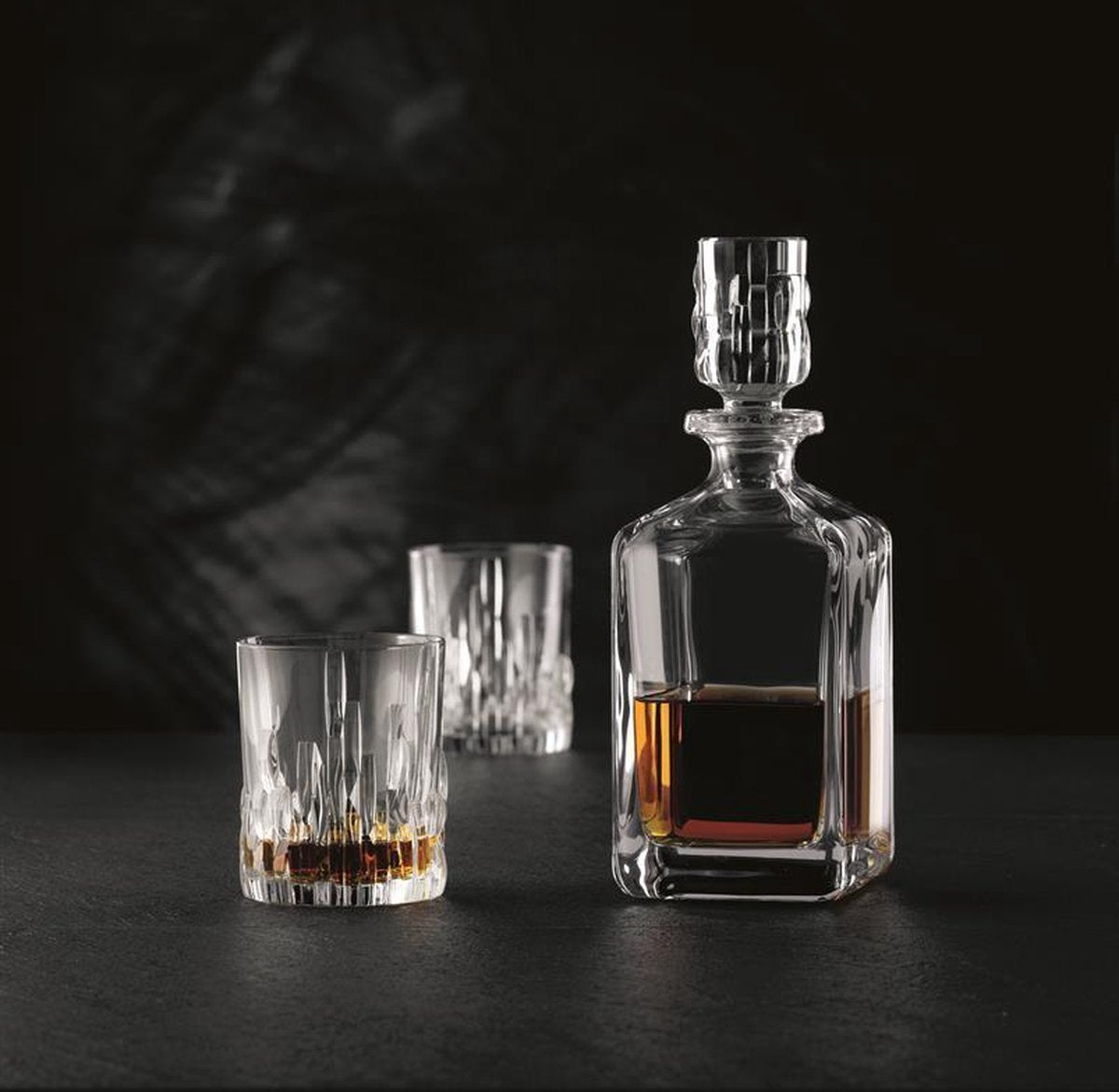"Shu Fa" whisky karaf met twee glazen set van kristal ~ verjaardagscadeau voor de whisky liefhebber